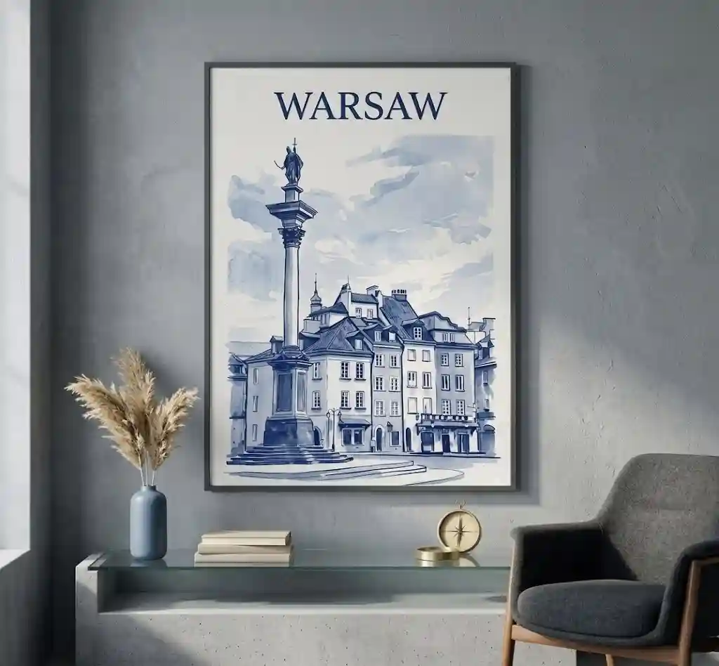 Poland, Warsaw, Tarihin mavi yankısı