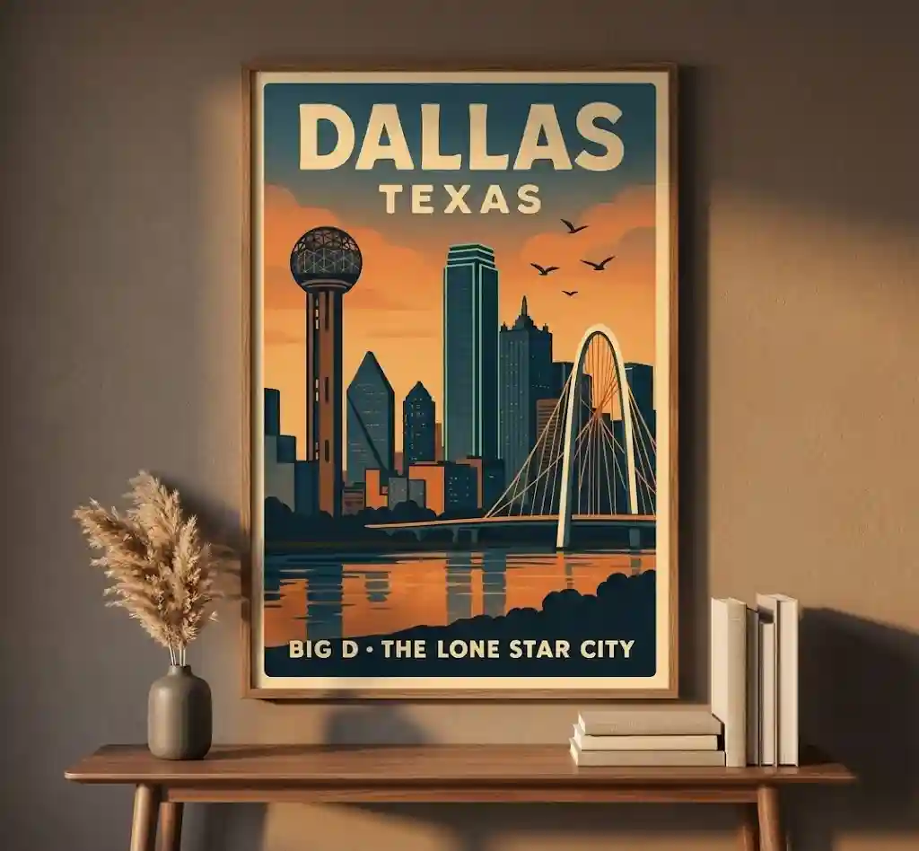 USA, Dallas, Teksas'ın Modern Yüzü