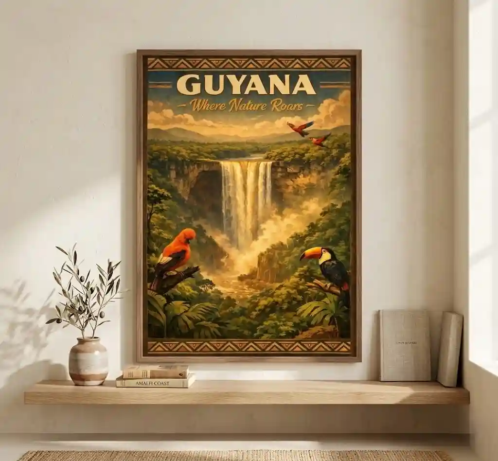 Guyana, Potaro-Siparuni, Kaieteur Falls, Doğanın Vahşi Senfonisi