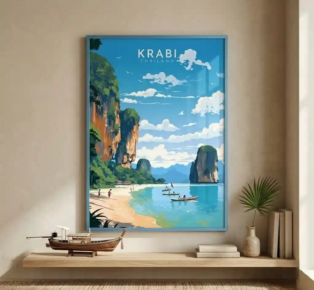 Thailand, Krabi, Railay Beach, Tropikal Cennetin Sakin Suları