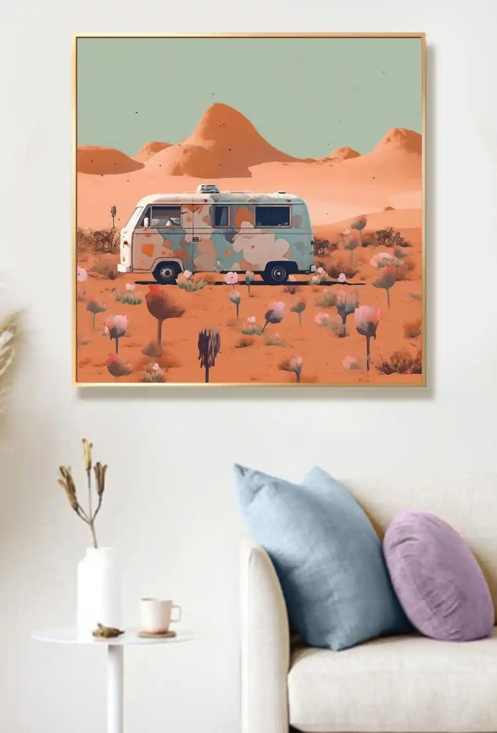 Çöl Çiçekleri Arasında Bir Göçebe